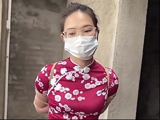 Chinese Cheongsam Girl Bondage asian bdsm brunette video